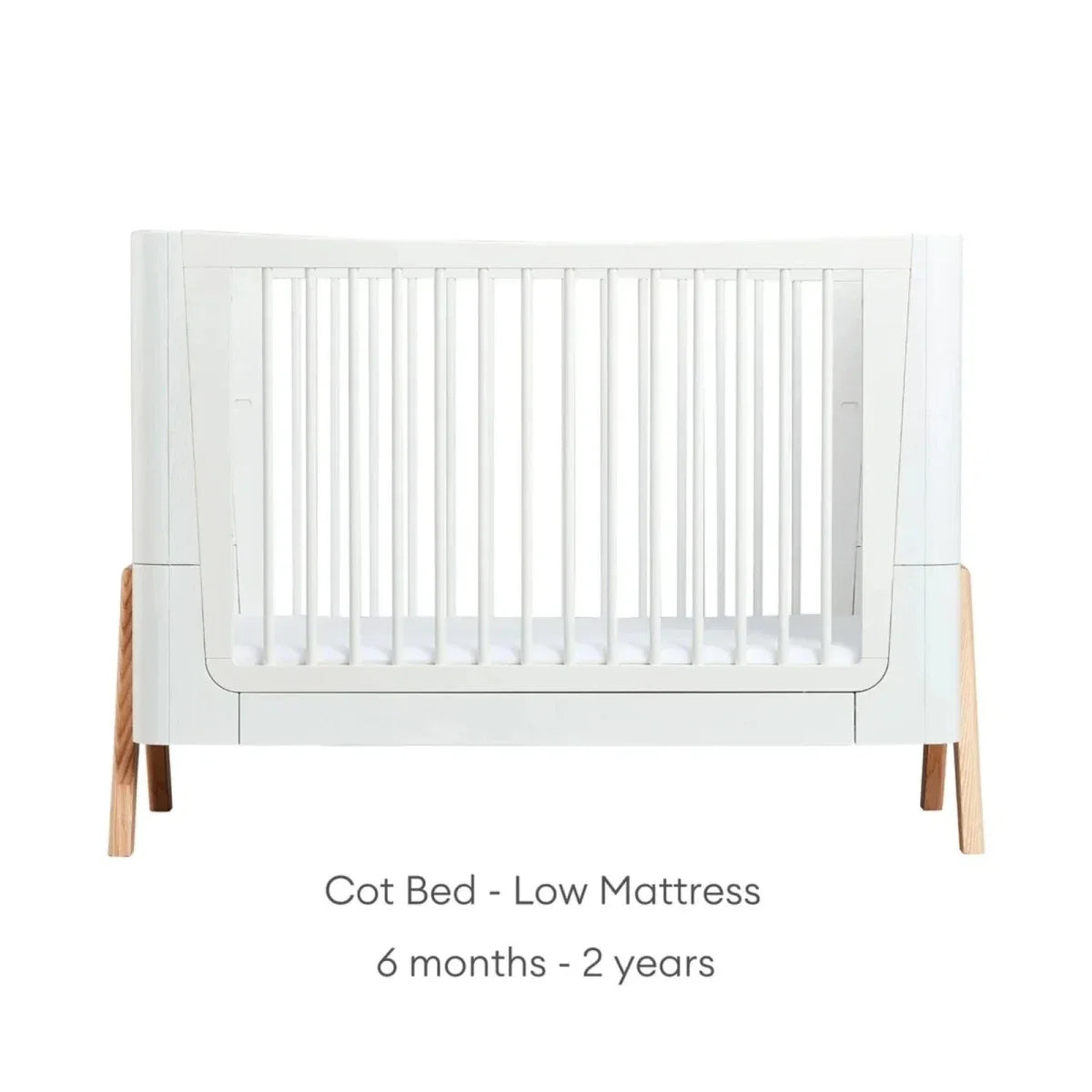 Gaia Baby Hera 2 Piece Room Set - Scandi White/Natural