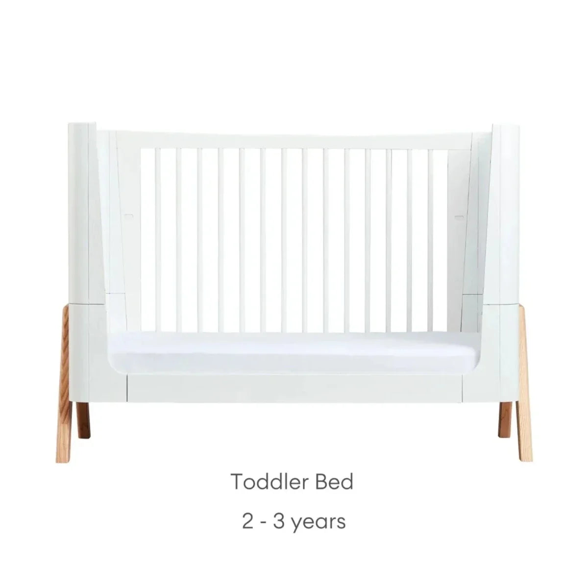 Gaia Baby Hera 2 Piece Room Set - Scandi White/Natural