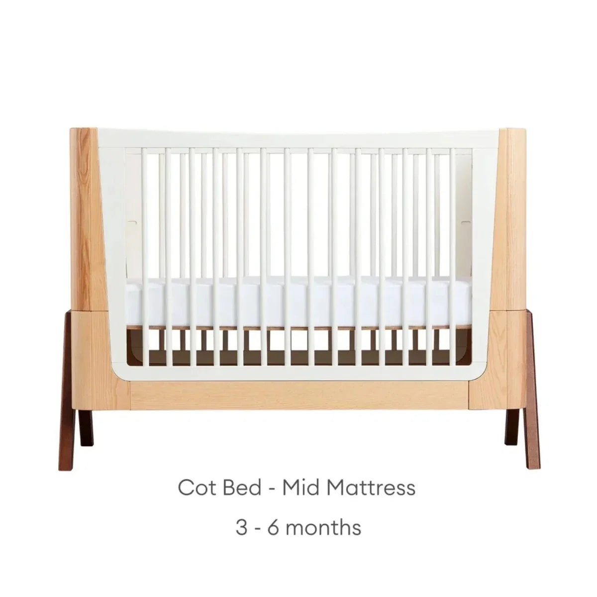 Gaia Baby Hera 2 Piece Room Set - Natural/Walnut