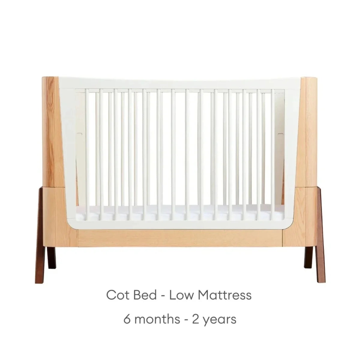 Gaia Baby Hera 2 Piece Room Set - Natural/Walnut
