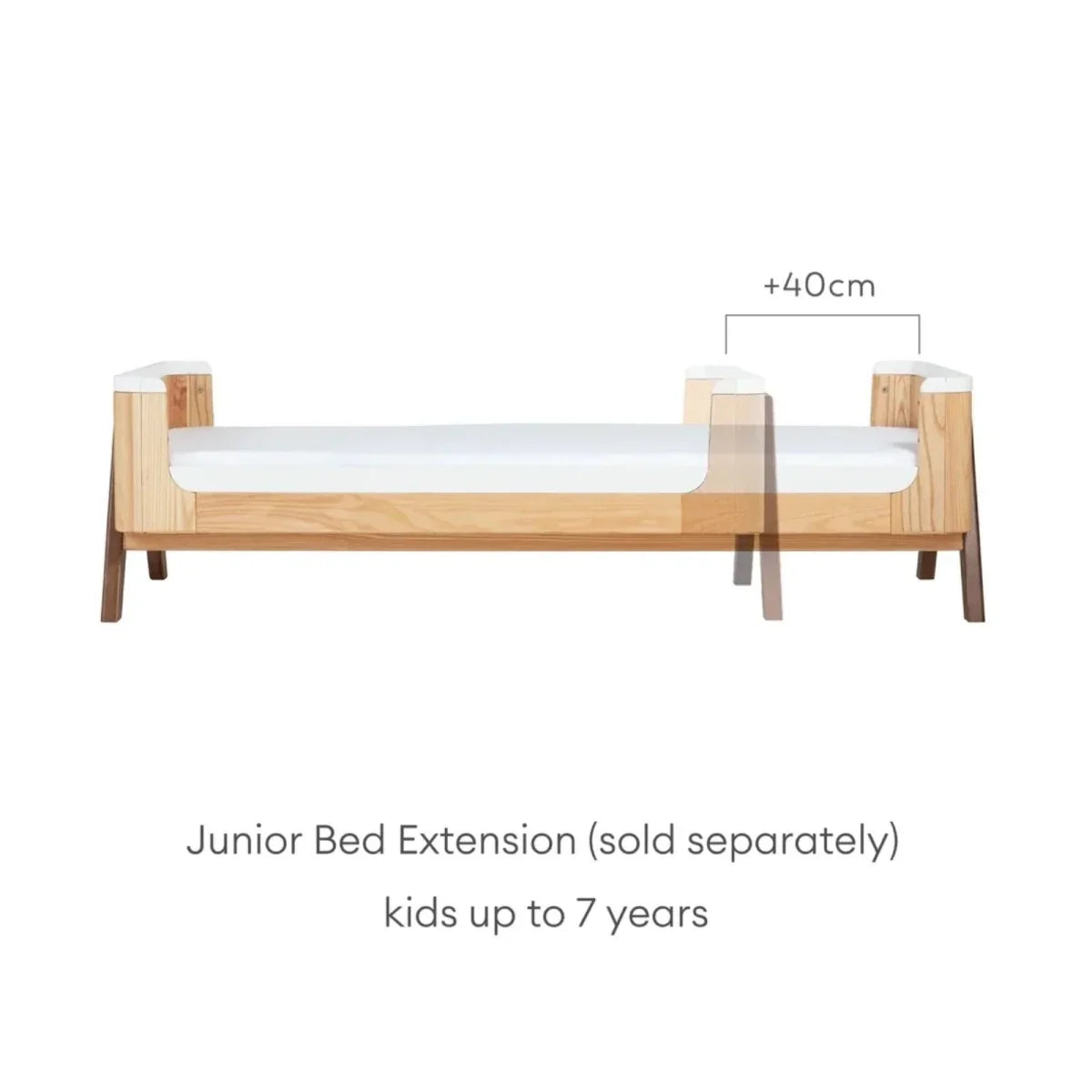 Gaia Baby Hera 2 Piece Room Set - Natural/Walnut