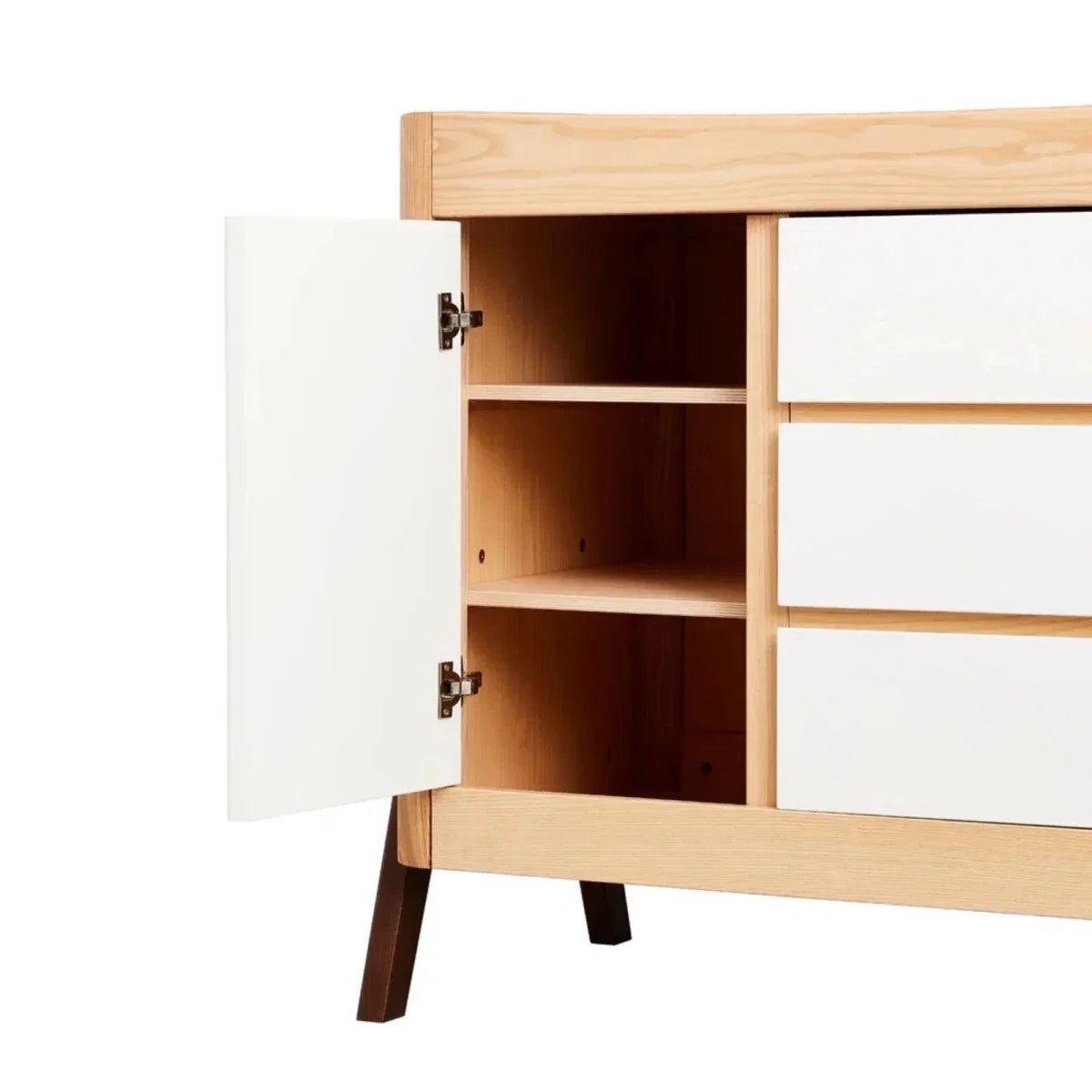 Gaia Baby Hera 2 Piece Room Set - Natural/Walnut