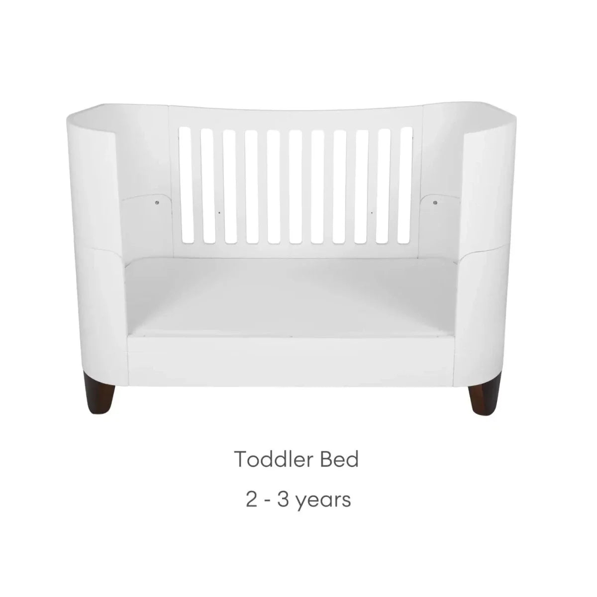 Gaia Baby Serena All-In-One Dresser Set - White/Walnut