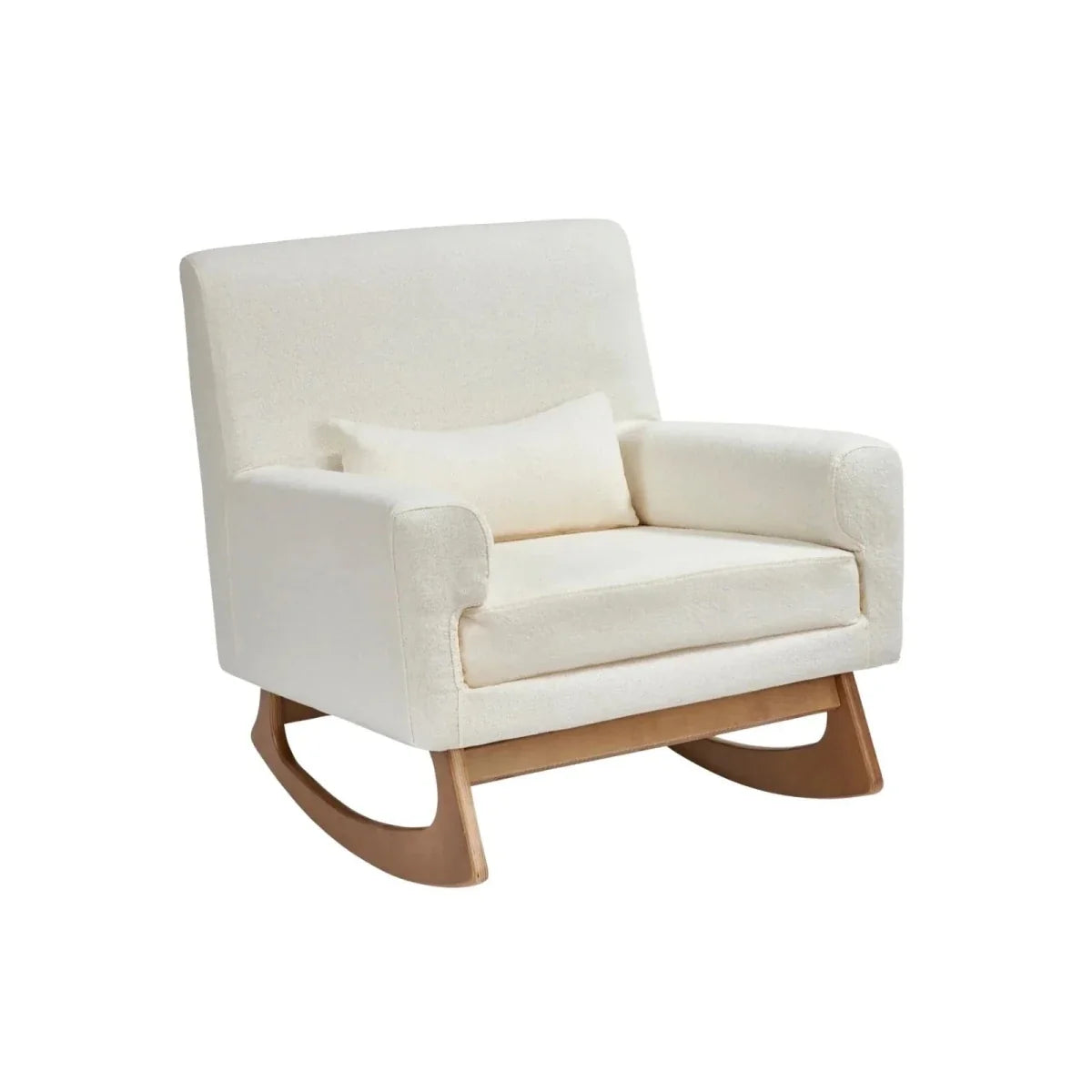 Gaia Baby Serena Rocking & Nursing Chair - Chalk Boucle