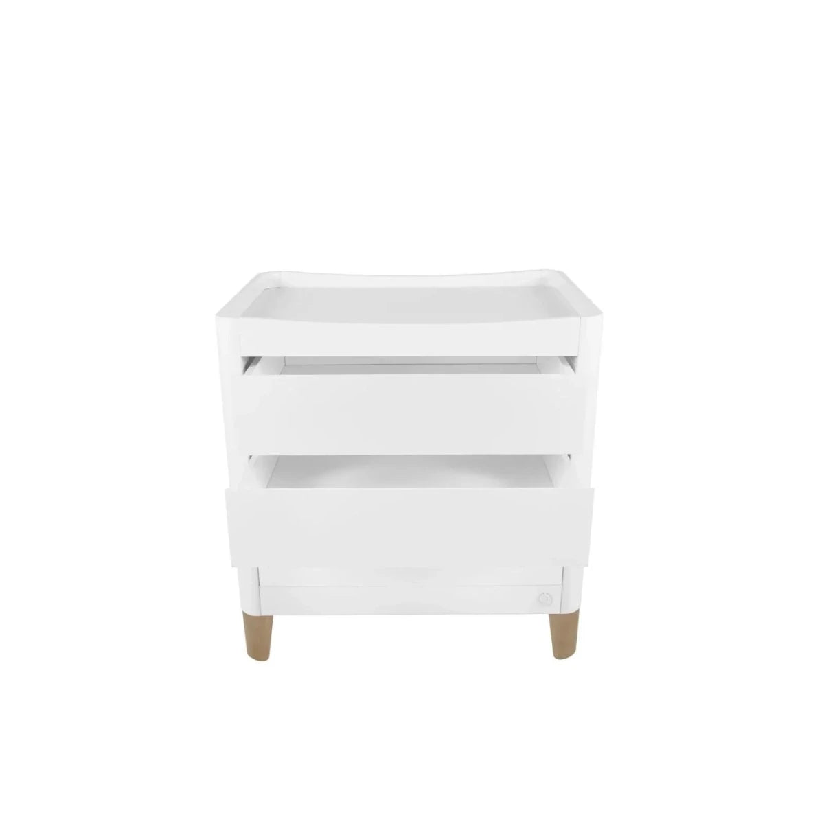 Gaia Baby Serena Dresser - White/Natural