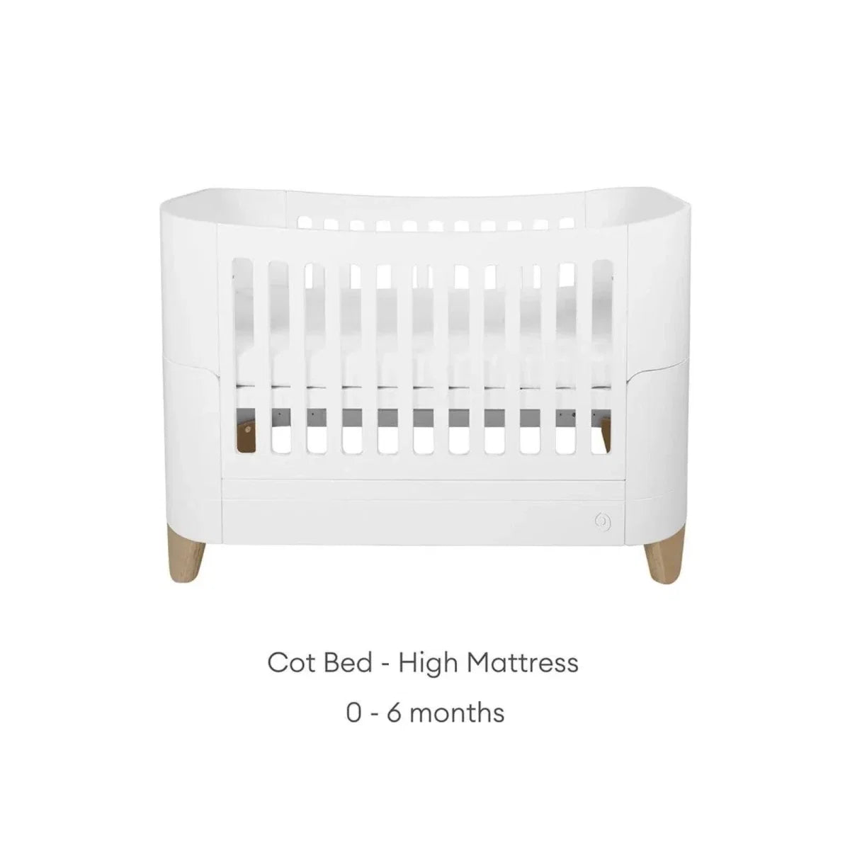 Gaia Baby Serena Mini Cot Bed Extension