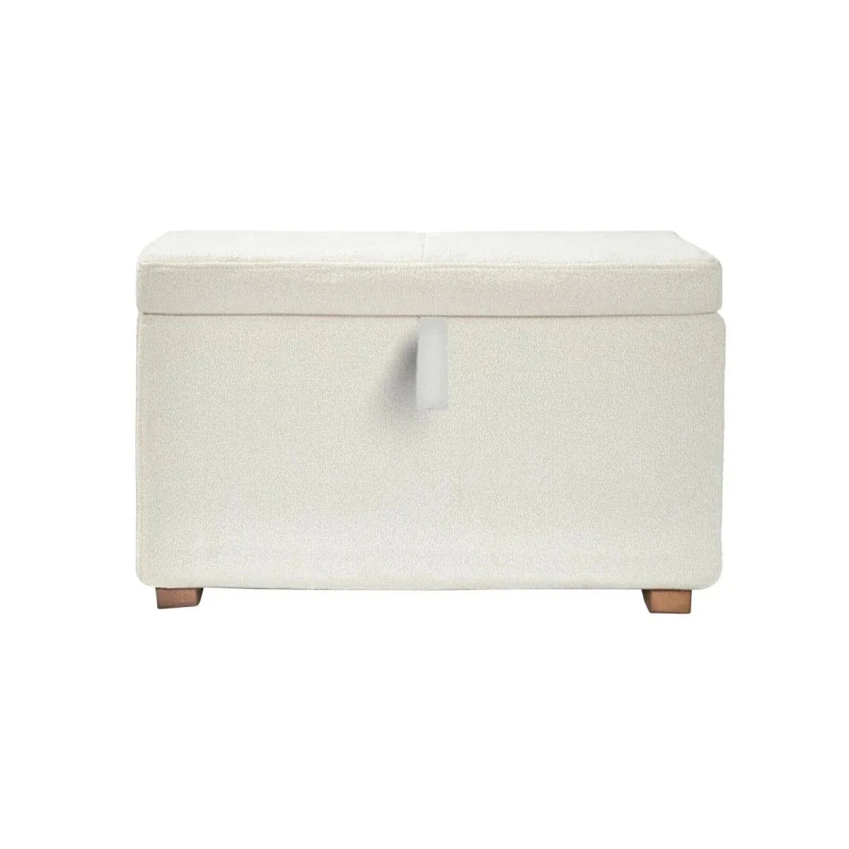 Gaia Baby Serena Footstool - Chalk Boucle
