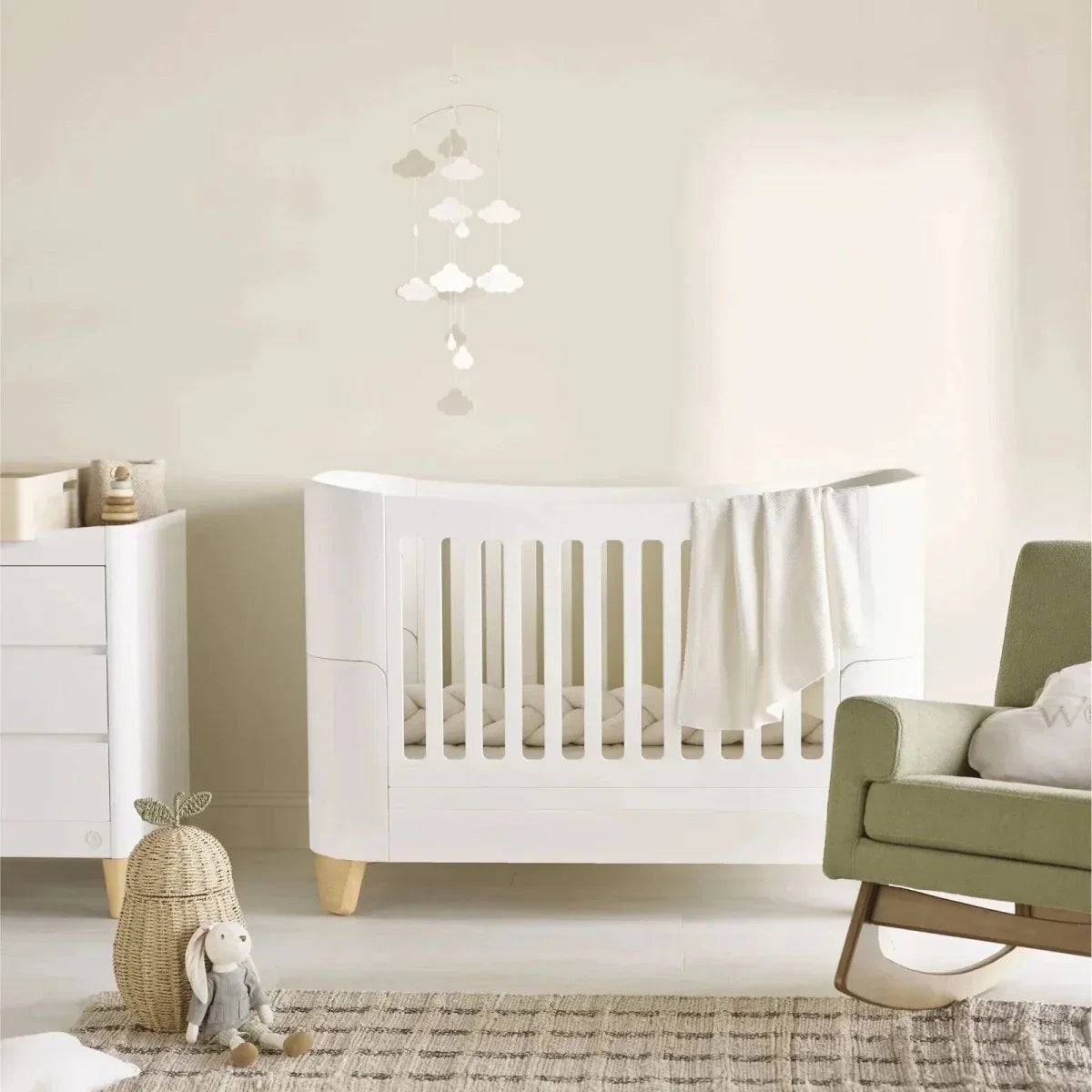 Gaia Baby Serena Cot Bed Fitted Sheet 2 Pack