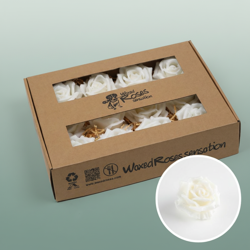 Wax Rose Spray