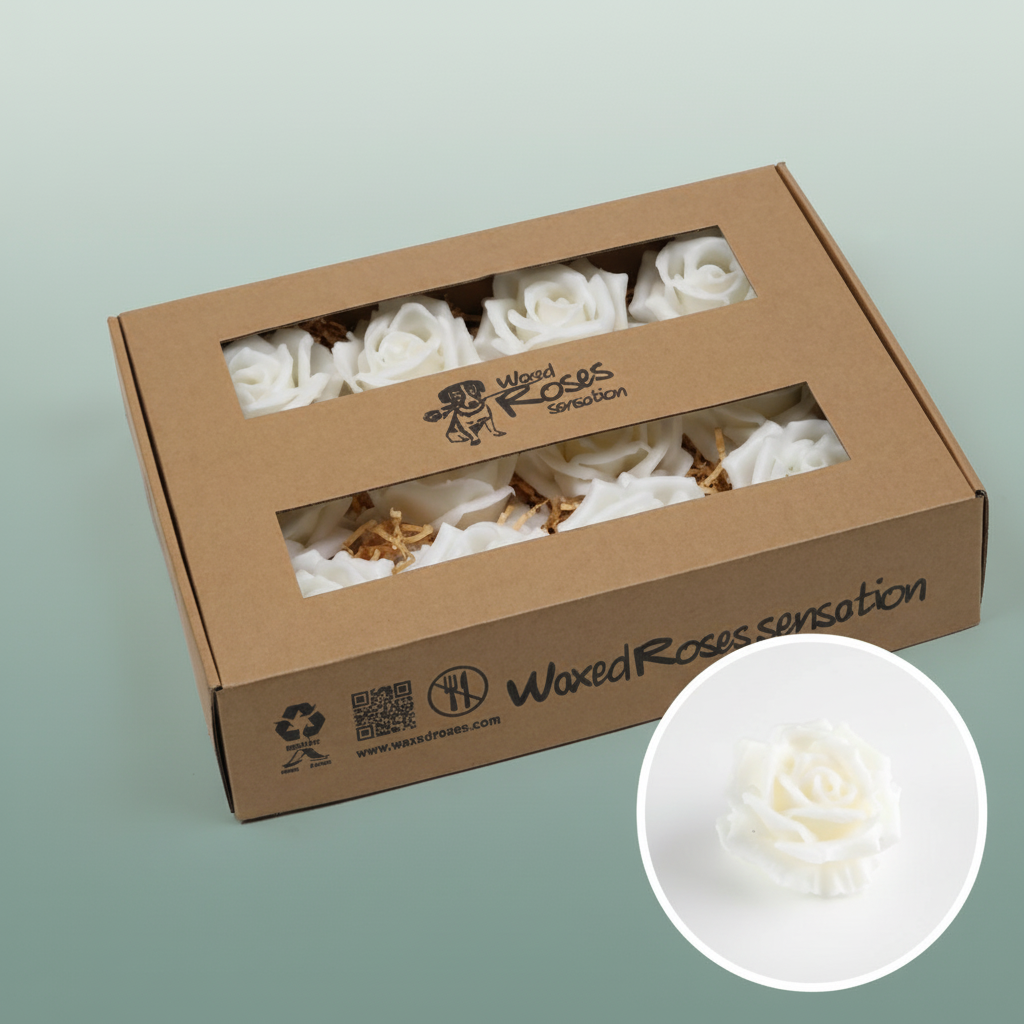 Wax Rose Spray