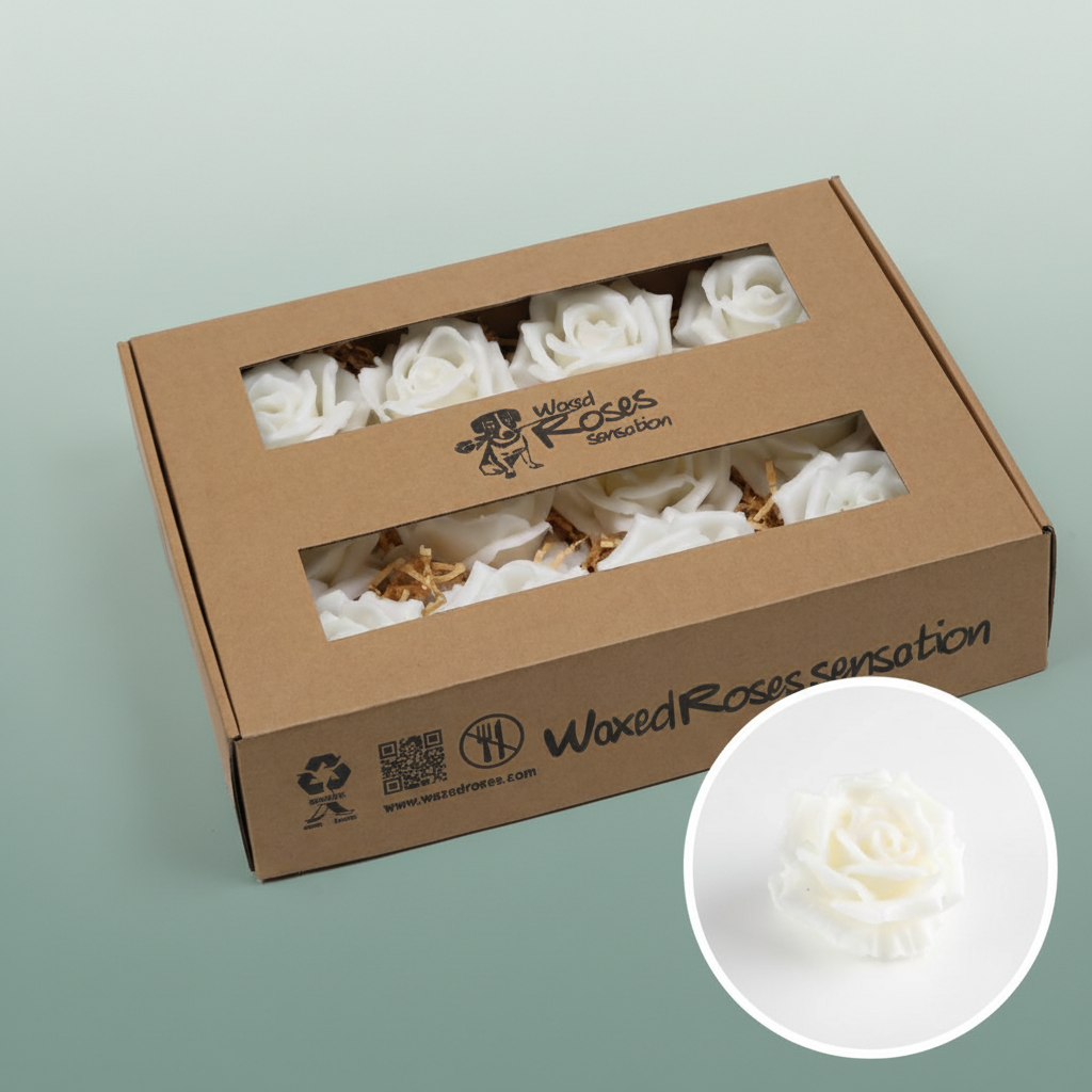 Wax Rose Spray