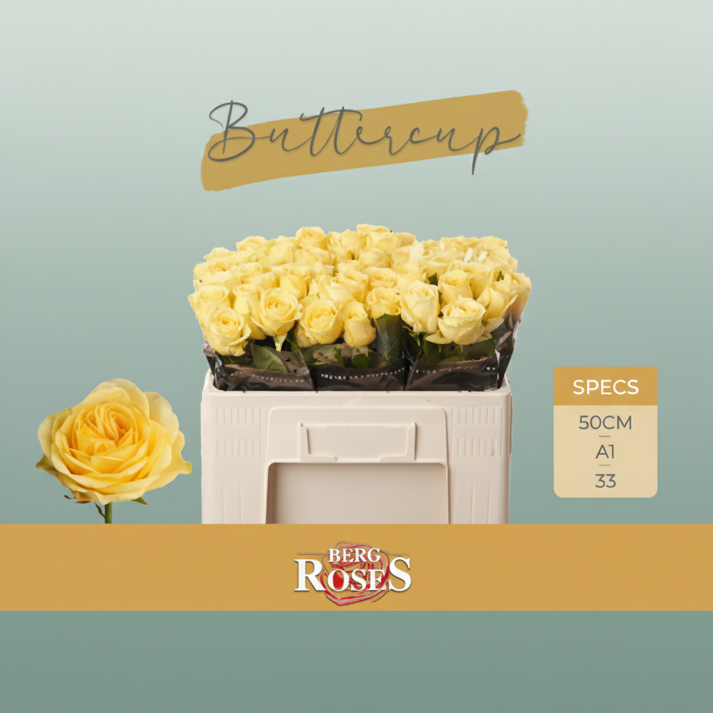 Rose - Rosa - Buttercup