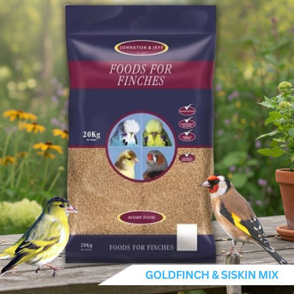 Johnston And Jeff Goldfinch And Siskin Mix Bird Seed