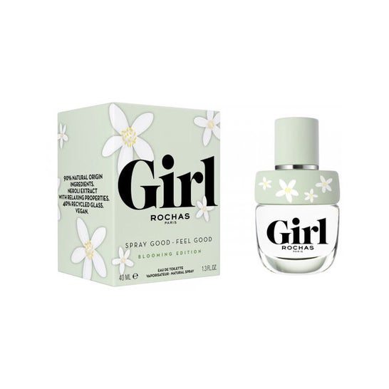 Rochas Girl Blooming Eau de Toilette 40ml Spray Women's Fragrance