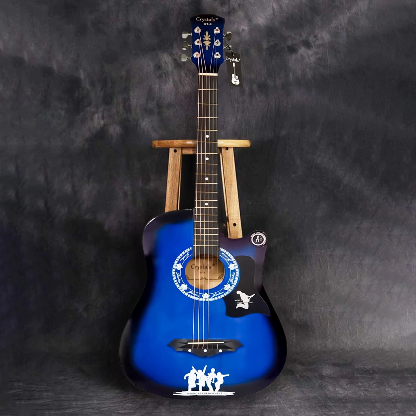 38" Full Size 6 String Acoustic Guitar