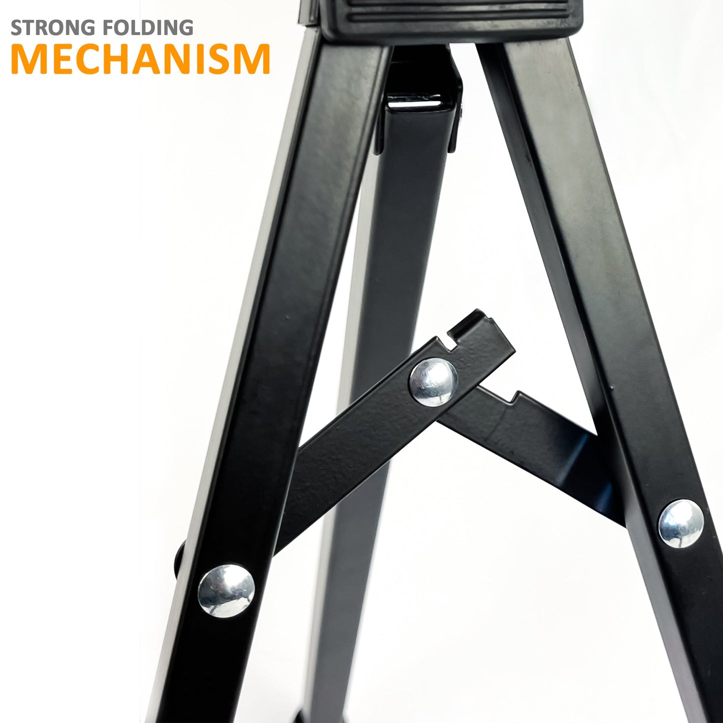Foldable Music Guitar Stand (Black)