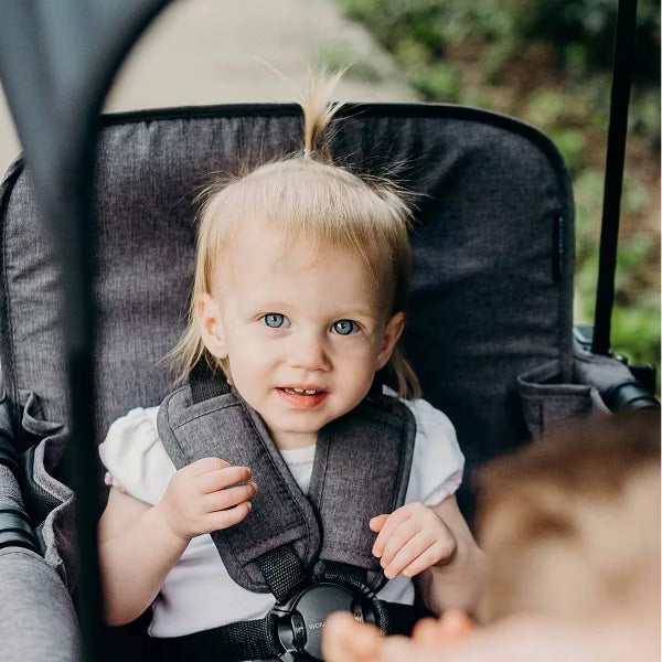 Wonderfold W2 Elite Pro Stroller Wagon - Charcoal Grey