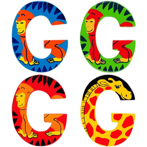 Lanka Kade Wooden Letters for Children's Bedroom Doors