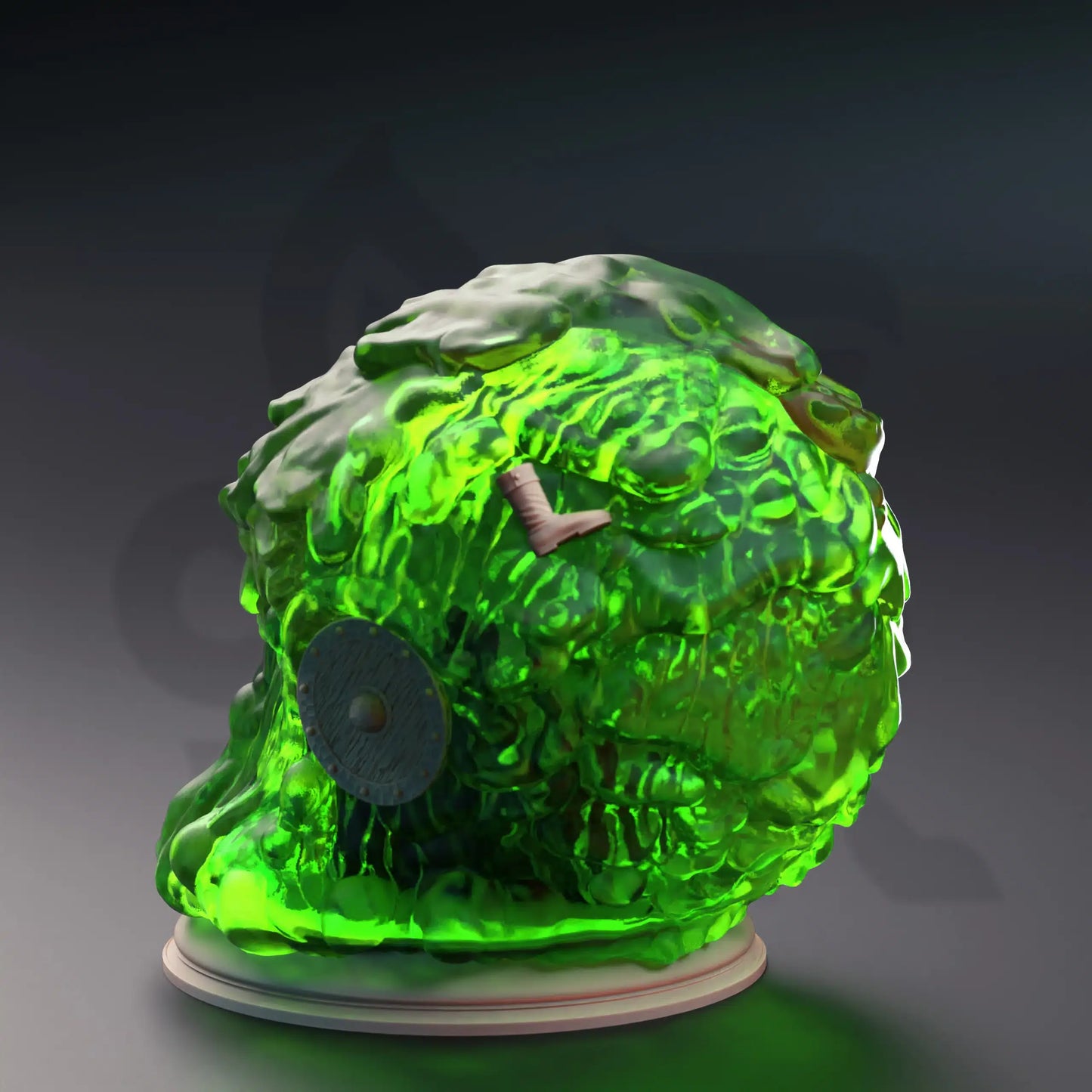 Gelatinous Sphere - 3D Printed Monster Miniature