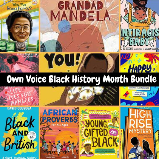 Own Voice Black History Month Book Bundle (EYFS - KS2)