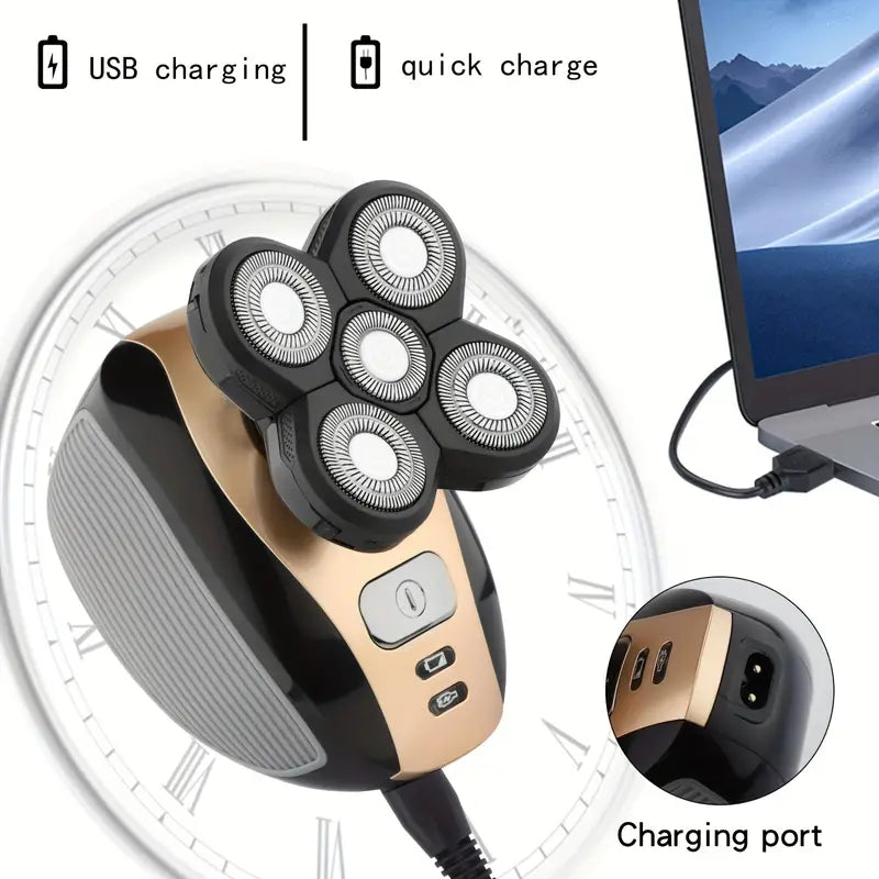 Gertzy Multifunctional Electric Shaver HM-1689 | All-in-One Precision Grooming Tool for Men & Women