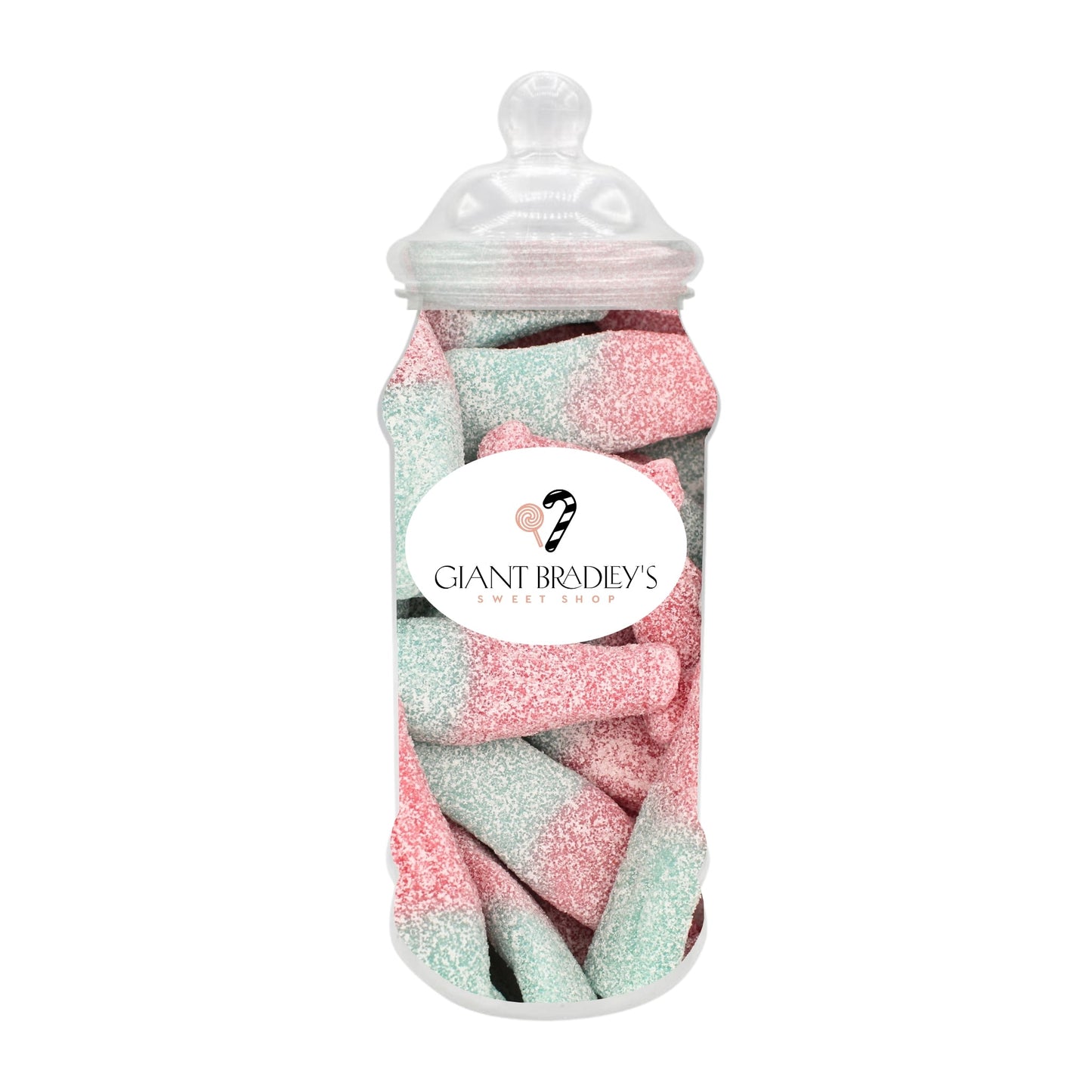 Giant Fizzy Bubblegum Bottles