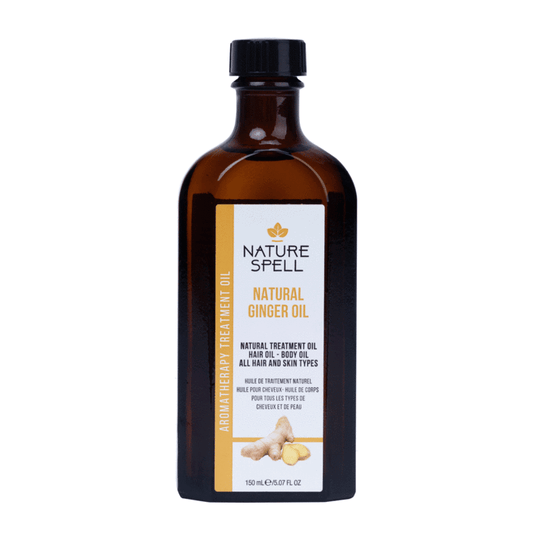 Nature Spell Ginger Oil Stimulating Hair Growth & Enhancing Skin Radiance 150ml/5.07 oz