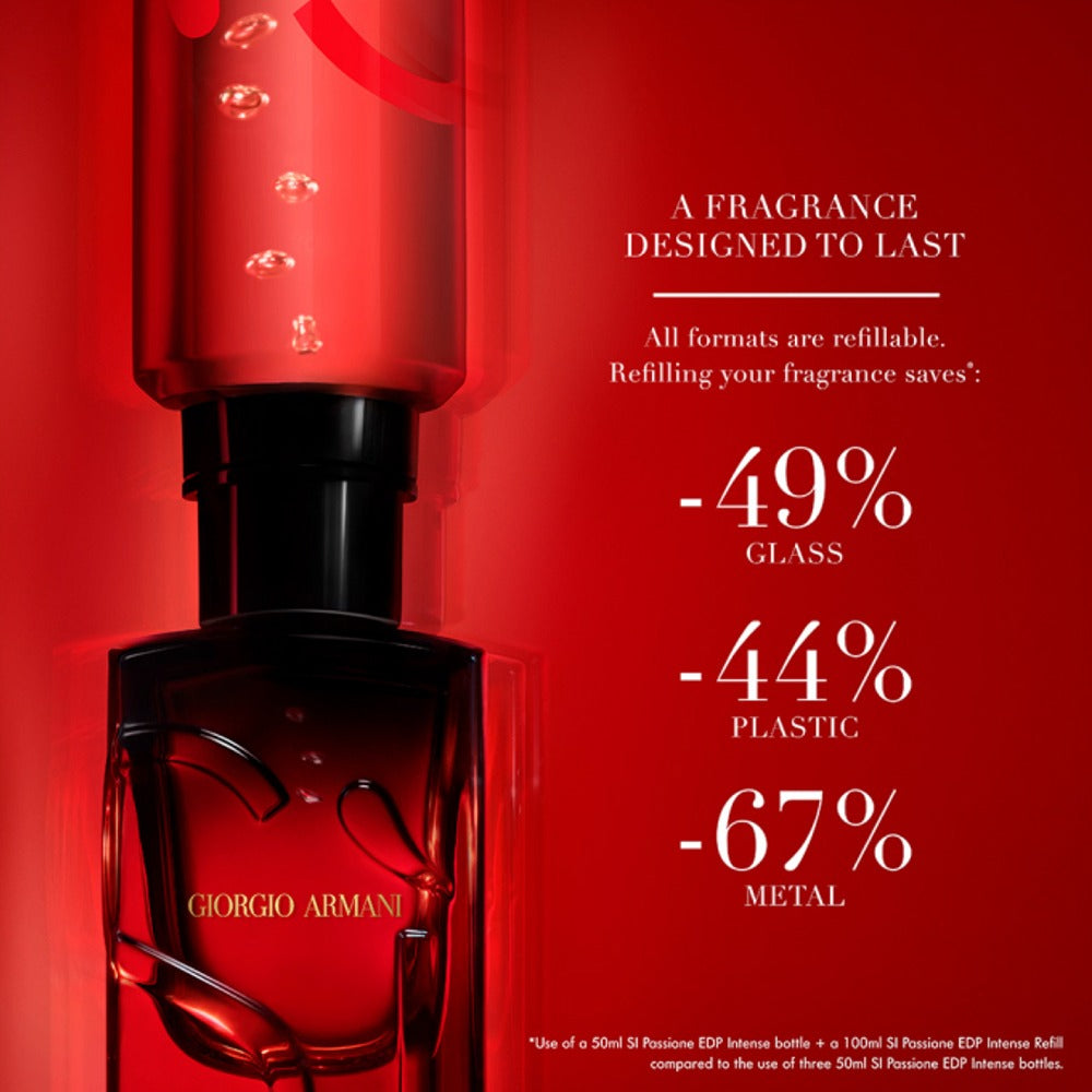 Giorgio Armani Si Passione Eau de Parfum 100ml Refill Women's Fragrance
