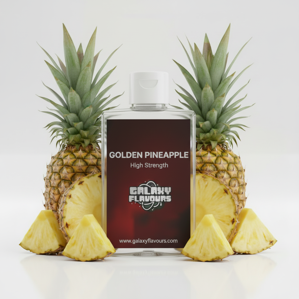 Golden Pineapple Food Flavouring Concentrate – Professional High Strength – 50ml