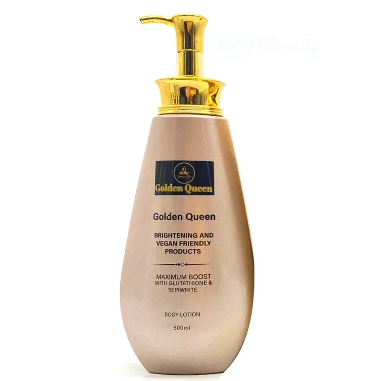 Golden Queen Brightening Body Lotion for Radiant, Even-Toned Skin 500 ml/16.91 oz