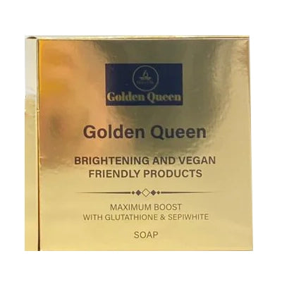 Golden Queen Brightening Soap for Radiant Glow & Even Skin Tone - Daily Use