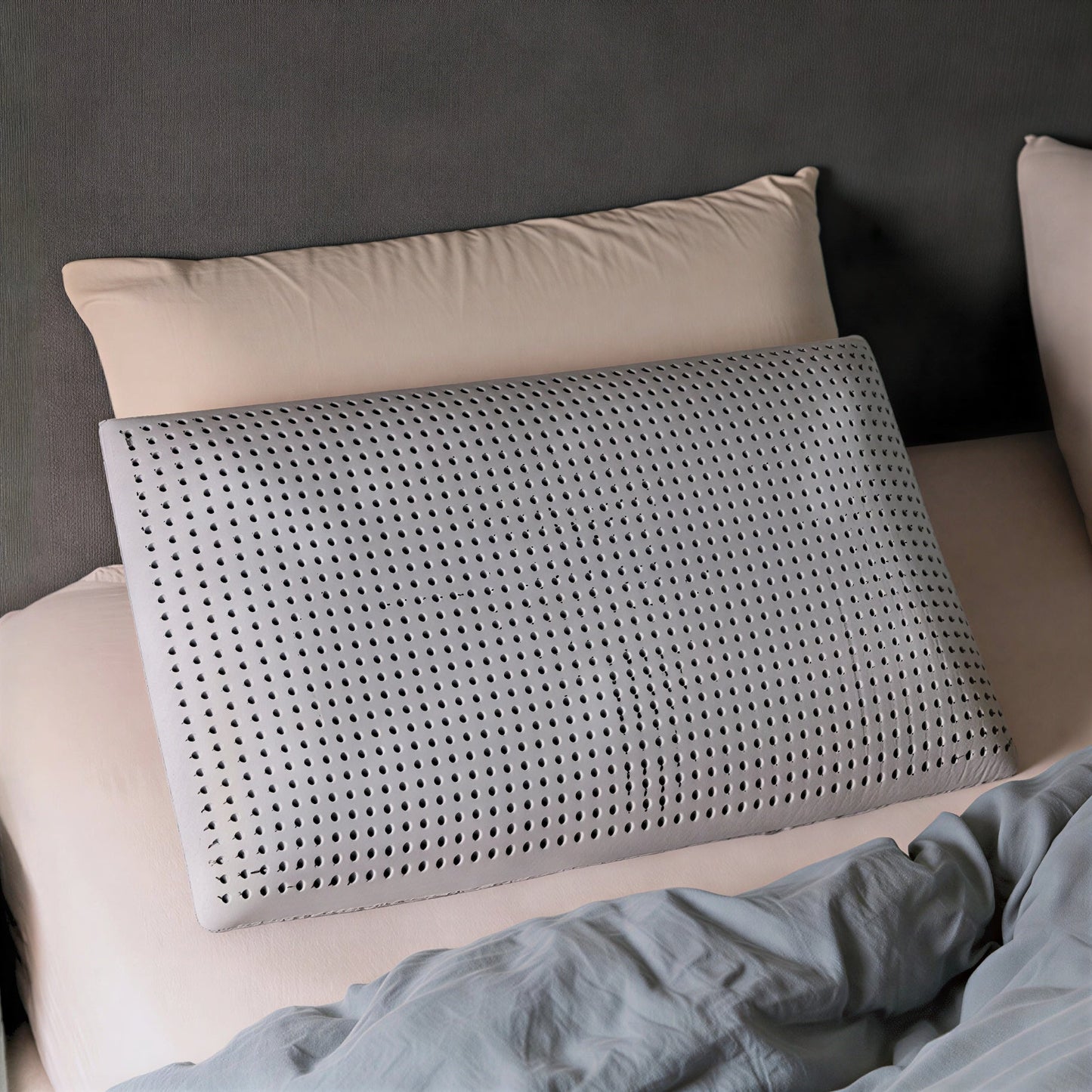 Graphite Latex Pillow – Natural Cooling Latex Pillow for Neck Support