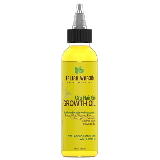 Taliah Waajid Protective Styles Growth Oil Promotes Healthy Hair Growth & Scalp Health for Natural & Textured Hair 4 oz
