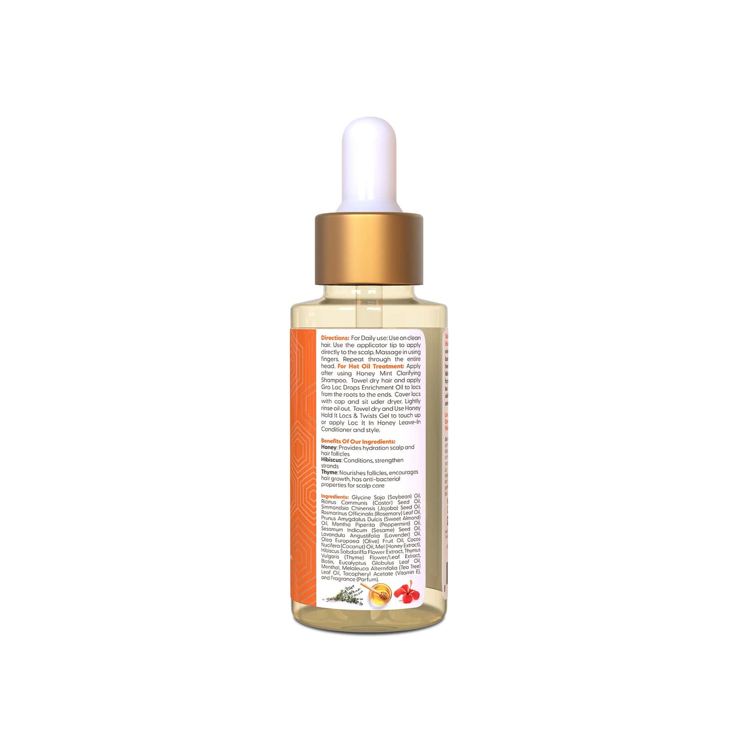 Taliah Waajid Love My Locs Gro Loc Drops Enrichment Oil Stimulates Growth & Strengthens Locs for Healthy, Vibrant Locs 2 oz