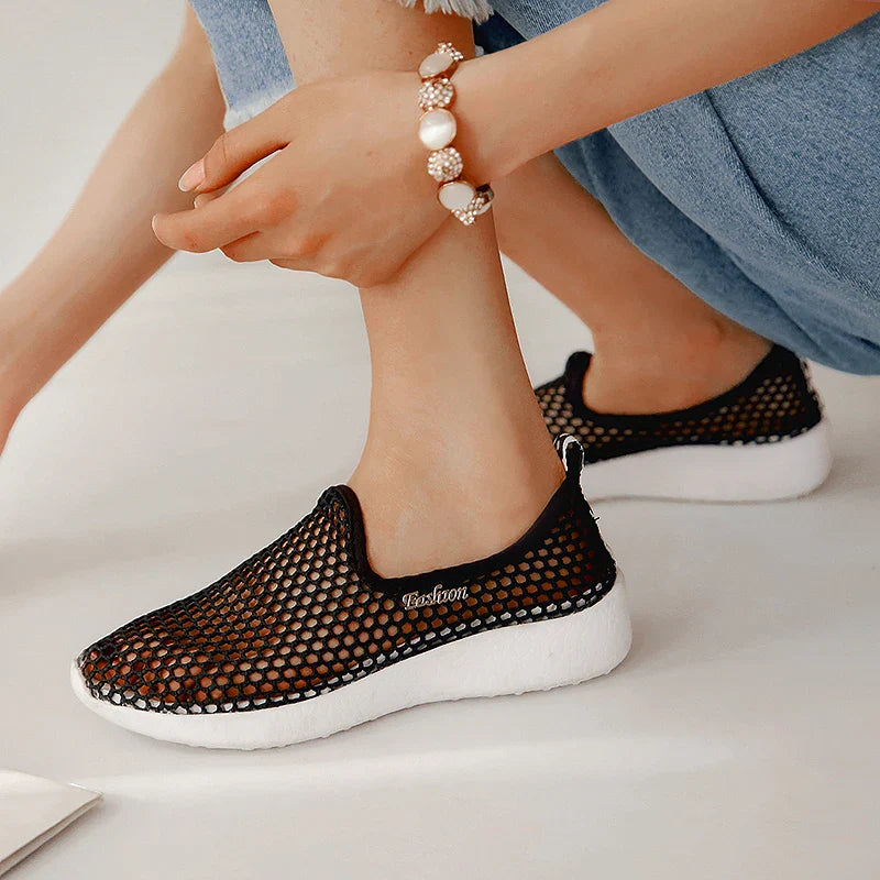 Hot Season Female Sandals 2022 Mesh Breathable Women Shoes Fashion Sports Shoes Soft Comfortable Women Shoes Zapatos De Mujer