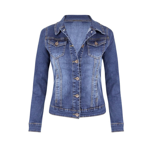 Classic Jeans Denim Jacket Women or Girl Teenager  Veste Femme Chaqueta Mujer