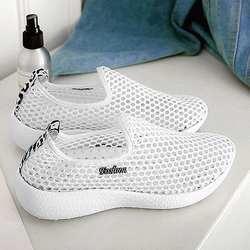 Hot Season Female Sandals 2022 Mesh Breathable Women Shoes Fashion Sports Shoes Soft Comfortable Women Shoes Zapatos De Mujer