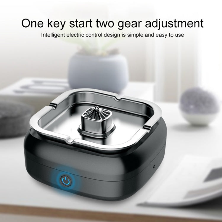 MD-Y04 Creative Ashtray Air Purifier(Black)