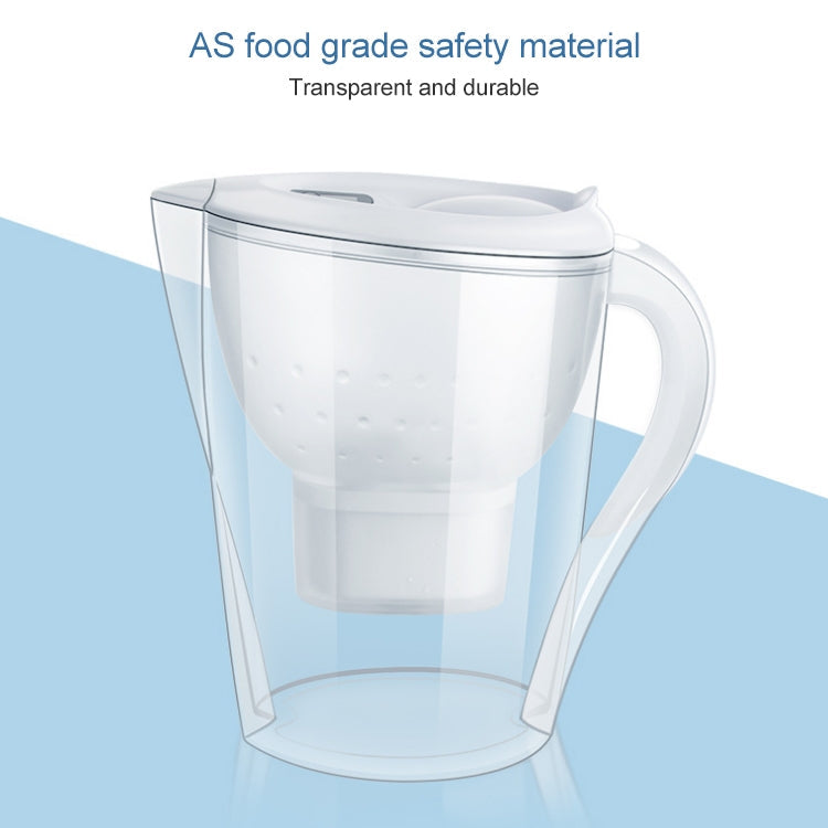 3.5L Activated Carbon Filter Kettle Water Filter with Filter Cartridge, 3.5L(White), 3.5L (Dark Blue)