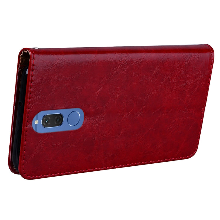 For Huawei Mate 10 Lite & Nova 2i Business Style Oil Wax Texture Horizontal Flip Leather Case with Holder & Card Slots & Wallet, For Huawei Mate 10 Lite & Nova 2i, For Huawei Mate 10 Lite