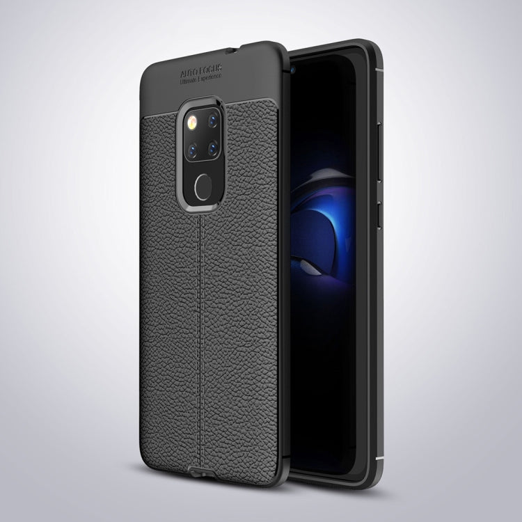 Litchi Texture TPU Shockproof Case for Huawei Mate 20, For Huawei Mate 20
