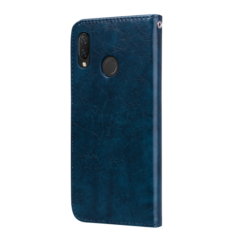 Business Style Oil Wax Texture Horizontal Flip Leather Case for Huawei Nova 3, with Holder & Card Slots & Wallet, For Huawei Nova 3, For Huawei Huawei Nova 3
