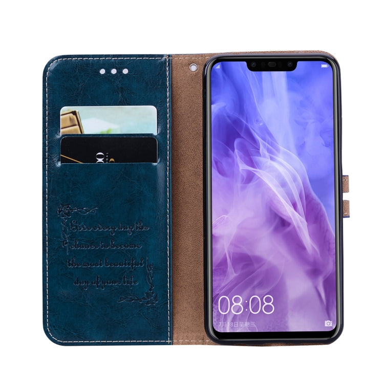 Business Style Oil Wax Texture Horizontal Flip Leather Case for Huawei Nova 3, with Holder & Card Slots & Wallet, For Huawei Nova 3, For Huawei Huawei Nova 3