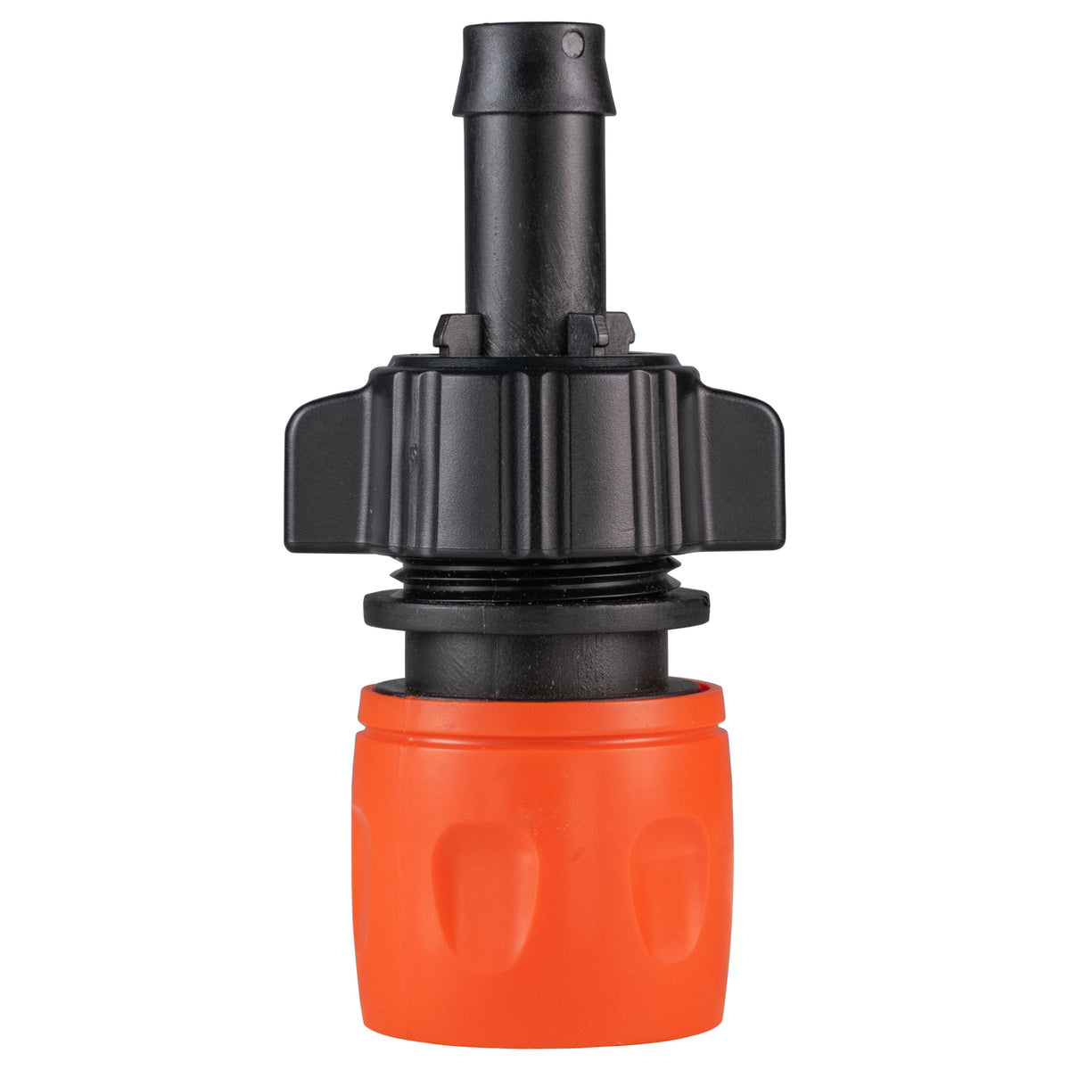 Female Hose Connector with Male 13mm Barb