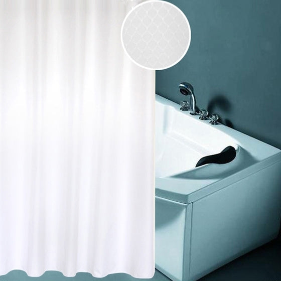 Thickening Waterproof And Mildew Curtain Honeycomb Texture Polyester Cloth Shower Curtain Bathroom Curtains,Size:120*200cm, Size:120*200cm