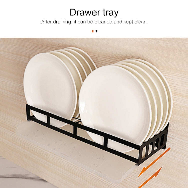 Stainless Steel Wall-mounted Kitchen Rack Hanging Dish Holder, Dish Holder