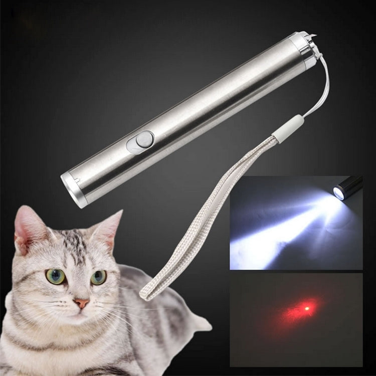 Laser Tease Cat Rods LED Light Laser Funny Interactive Cat Pen Toys, Laser Tease Cat Rods