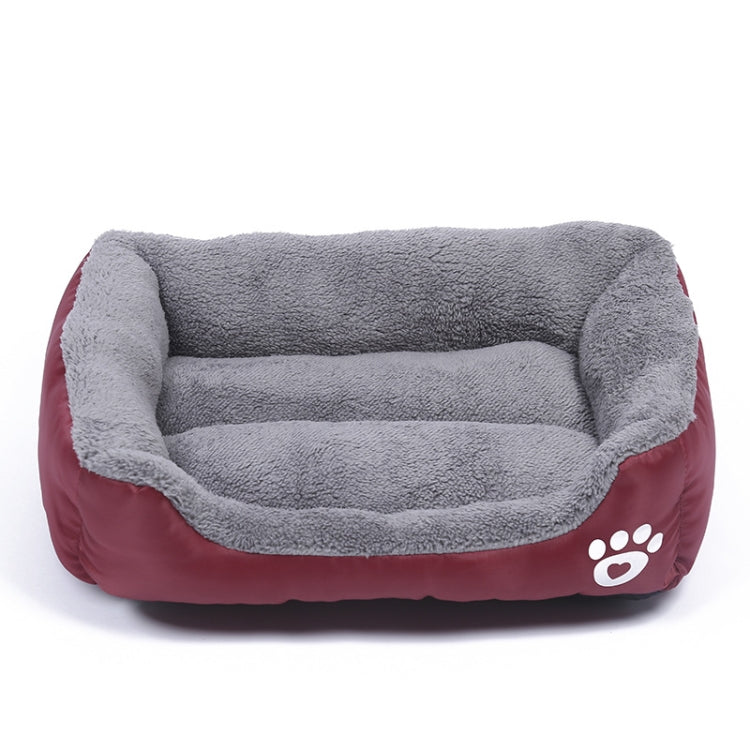 Candy Color Four Seasons Genuine Warm Pet Dog Kennel Mat Teddy Dog Mat, Size: XXL, 95×72×18cm, Size: XXL