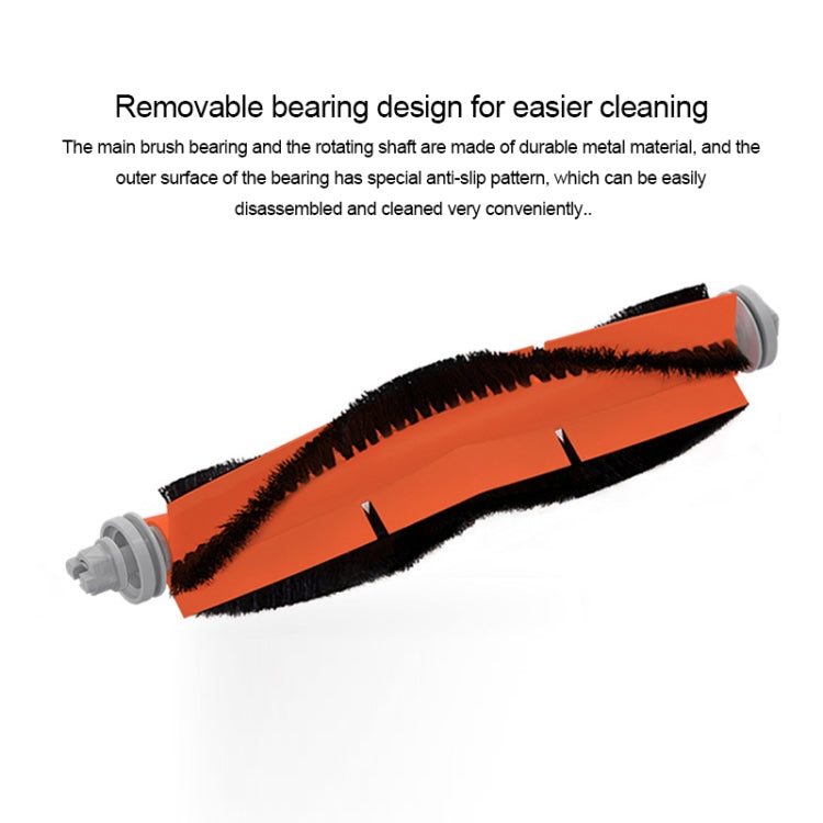 Edge Main Rolling Brush Haipa Filter Screen Element Sweeping Robot Accessories for Xiaomi