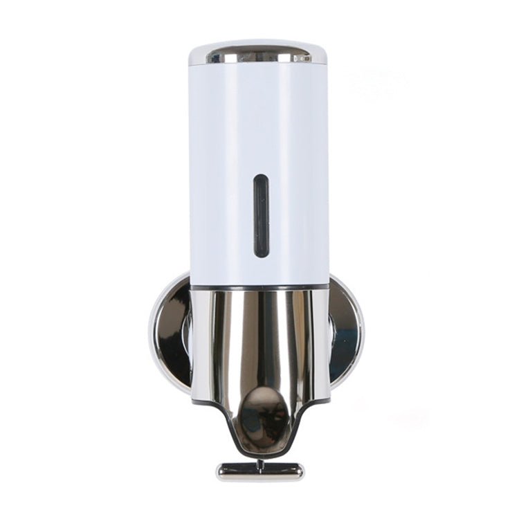 Hotel Shower Manual Dispenser Wall Mounted Washing Liquid Shampoo Soap Bottle, Capacity: 500ml, 500ml/Blue, 500ml/Purple, 500ml/Silver, 500ml/White, 500ml/Dark Red, 500ml/Green, 500ml/Gold
